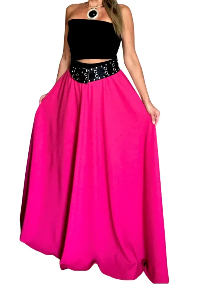 Dlouhá sukně - maxi sukně BOROS SK-L-PIN 05